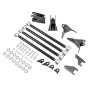 DURAFORCE Triangulated Bar Rear Suspension Kit Weld On Suspension 4 Link Kit 2.75” Axle