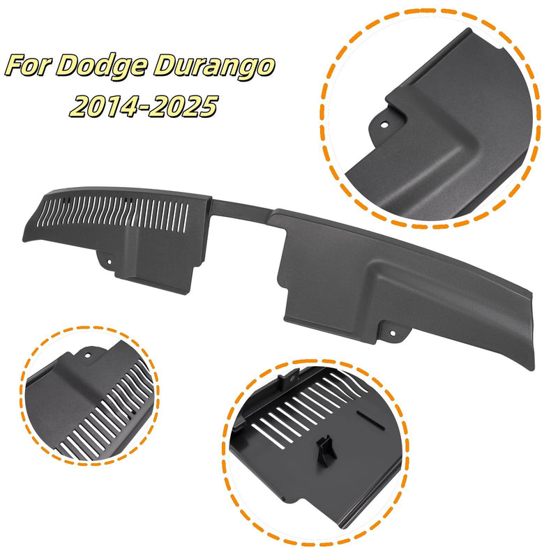 DURAFORCE Radiator Support Cover Panel For Dodge Durango 2014-2025 22 #5113714AB CH1224117