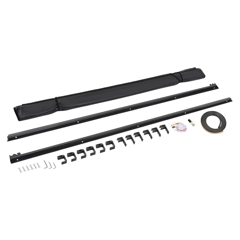 DURAFORCE 6.5FT Truck Bed Tonneau Cover Soft Roll-Up For Dodge Ram 1500 1994-2001 2002
