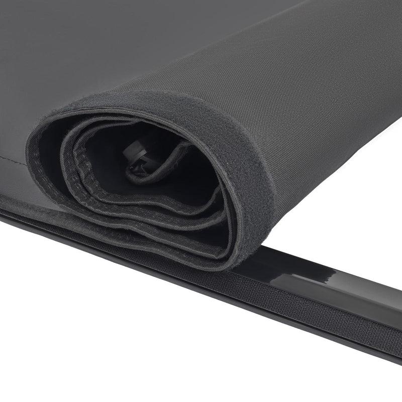 DURAFORCE 6.5FT Truck Bed Tonneau Cover Soft Roll-Up For Dodge Ram 1500 1994-2001 2002