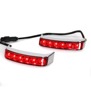 DURAFORCE Saddlebag Saddle Bags Run Brake LED Turn Lights For Harley Ultra Limited 2014-24