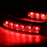 DURAFORCE Saddlebag Saddle Bags Run Brake LED Turn Lights For Harley Ultra Limited 2014-24