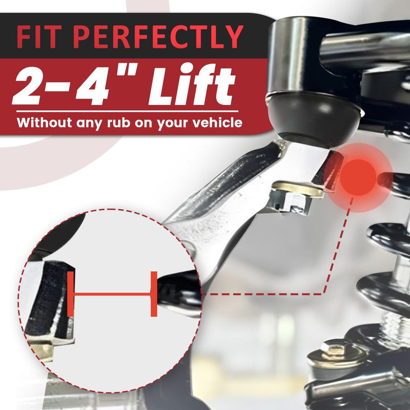 DURAFORCE For Toyota Tundra 2000-2006 2001-2007 Sequoia 2-4" Lift Front Upper Control Arm