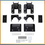 DURAFORCE For 07-20 08 13 Chevy Silverado 1500 GMC 5-6" Rear Drop Lowering Axle Flip Kit