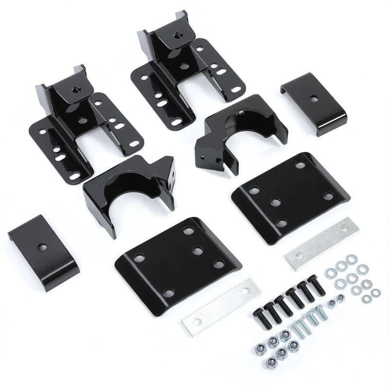 DURAFORCE For 07-20 08 13 Chevy Silverado 1500 GMC 5-6" Rear Drop Lowering Axle Flip Kit