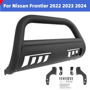 DURAFORCE For Nissan Frontier Pickup 2022 2023 2024 3" Bull Bar Front Bumper Grille Guard