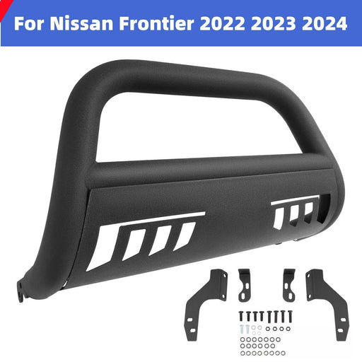 DURAFORCE For Nissan Frontier Pickup 2022 2023 2024 3" Bull Bar Front Bumper Grille Guard
