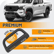 DURAFORCE For Nissan Frontier Pickup 2022 2023 2024 3" Bull Bar Front Bumper Grille Guard
