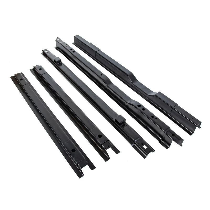 DURAFORCE Black Truck Long Bed Rail Floor Support For Ford Super Duty F250 F350 F450 99-18