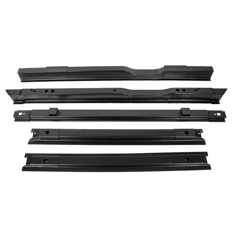 DURAFORCE Black Truck Long Bed Rail Floor Support For Ford Super Duty F250 F350 F450 99-18