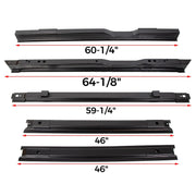 DURAFORCE Black Truck Long Bed Rail Floor Support For Ford Super Duty F250 F350 F450 99-18