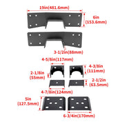 DURAFORCE 6" Rear Axle Lowering C Notch & Flip Kit For Chevy Silverado Sierra Pickup 99-06