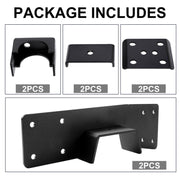 DURAFORCE 6" Rear Axle Lowering C Notch & Flip Kit For Chevy Silverado Sierra Pickup 99-06