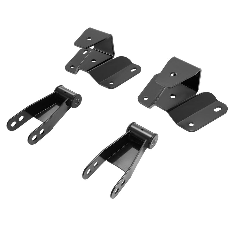 DURAFORCE For 1973-1996 Ford F150 F100 4" Drop Kit Leveling Lowering Shackles Hangers