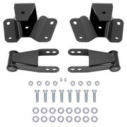 DURAFORCE For 1973-1996 Ford F150 F100 4" Drop Kit Leveling Lowering Shackles Hangers