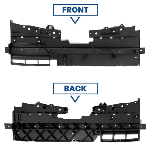 DURAFORCE NEW Black Radiator Support Cover Front Upper For Jeep Cherokee 2014-2018