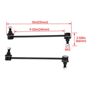 DURAFORCE For Chevy Equinox Captiva Sport Terrain Torrent Vue 08-17 Front Sway Bars Links