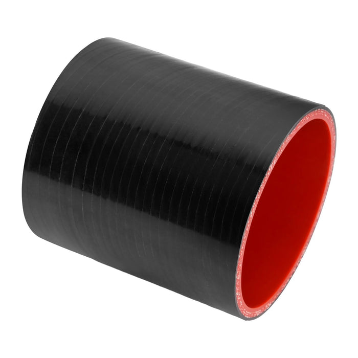 DURAFORCE 2.5" 3 PLY Straight Rubber Intake Hose Pipe Intercooler Radiator Coupler Joiner