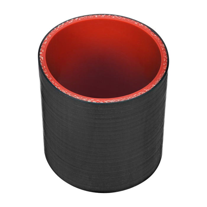 DURAFORCE 2.5" 3 PLY Straight Rubber Intake Hose Pipe Intercooler Radiator Coupler Joiner