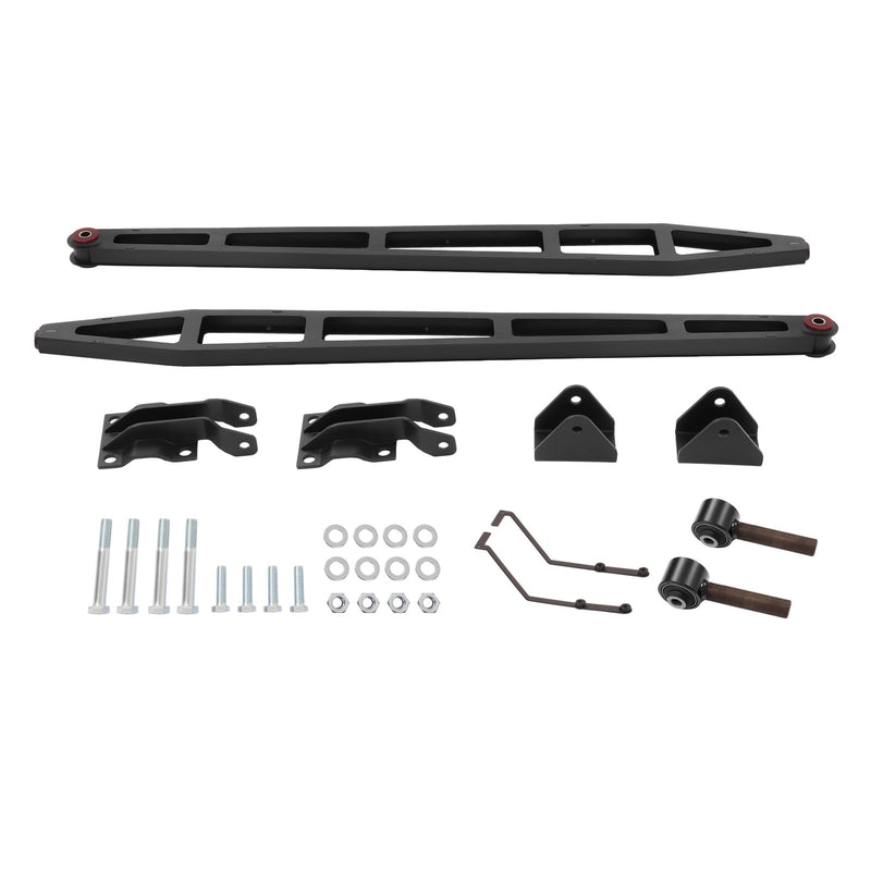 DURAFORCE Rear Ladder Traction Bars W/Mounting Brackets For Ford F-150 F150 4x4 4WD 15-20