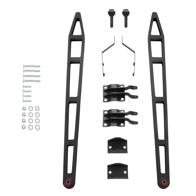 DURAFORCE Rear Ladder Traction Bars W/Mounting Brackets For Ford F-150 F150 4x4 4WD 15-20