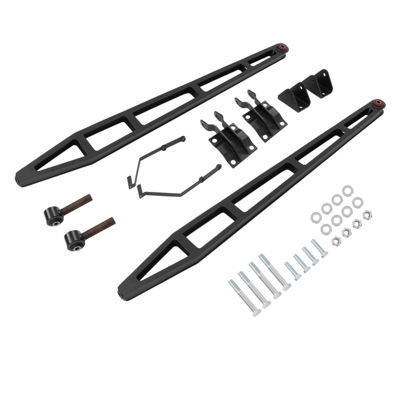 DURAFORCE Rear Ladder Traction Bars W/Mounting Brackets For Ford F-150 F150 4x4 4WD 15-20