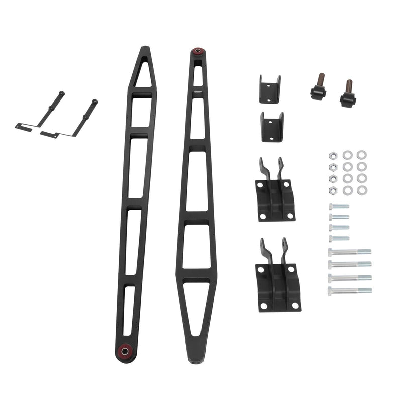 DURAFORCE Rear Ladder Traction Bars W/Mounting Brackets For Ford F-150 F150 4x4 4WD 15-20