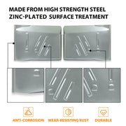 DURAFORCE Rear Floor Pans For 1955 1956 1957 Chevy Chevrolet Bel Air 150 210 Series
