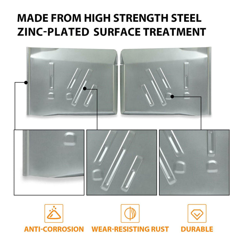 DURAFORCE Rear Floor Pans For 1955 1956 1957 Chevy Chevrolet Bel Air 150 210 Series