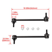 DURAFORCE For Ford Focus 2000-2011 Front Stabilizer Sway Bars End Links Left & Right Steel
