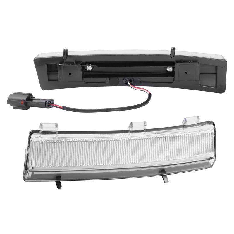 DURAFORCE Clear Lens Side Marker Lamps DRL Turn Signal Lights For Nissan 350Z LCI 2006-09