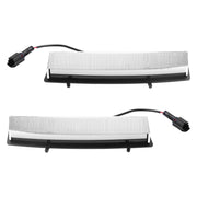 DURAFORCE Clear Lens Side Marker Lamps DRL Turn Signal Lights For Nissan 350Z LCI 2006-09
