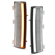 DURAFORCE Clear Lens Side Marker Lamps DRL Turn Signal Lights For Nissan 350Z LCI 2006-09