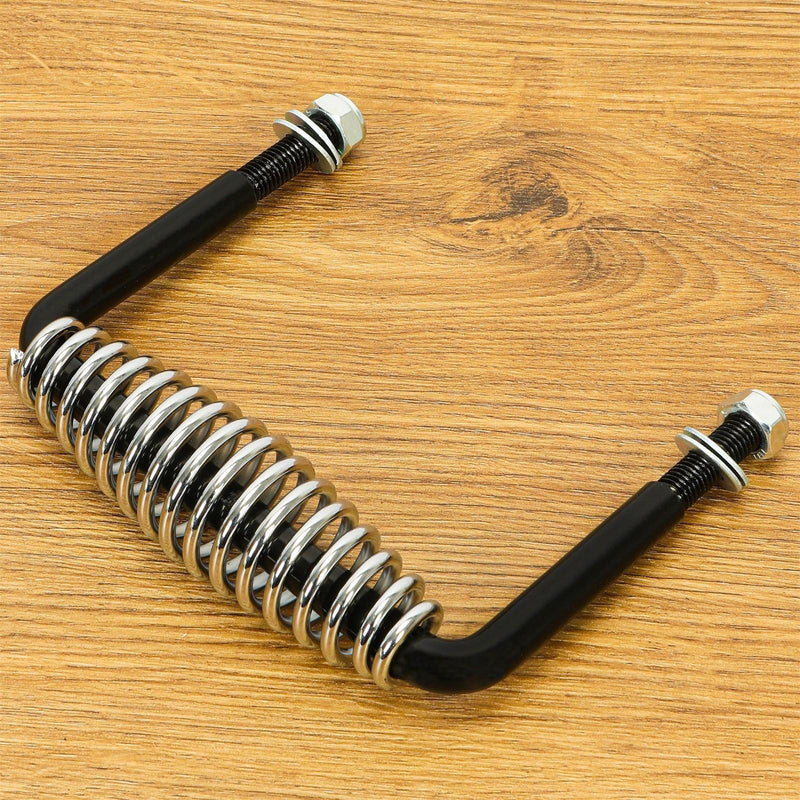 DURAFORCE SPRING HANDLE WITH MOUNTING BRACKET 5" For BBQ GRILL WOOD FURNACE STOVE SMOKER