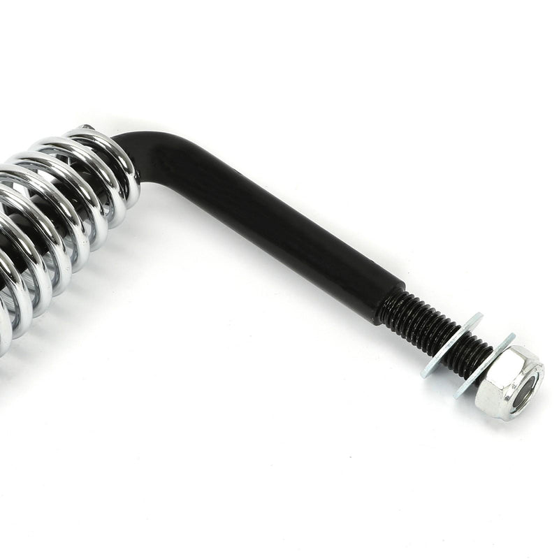 DURAFORCE SPRING HANDLE WITH MOUNTING BRACKET 5" For BBQ GRILL WOOD FURNACE STOVE SMOKER