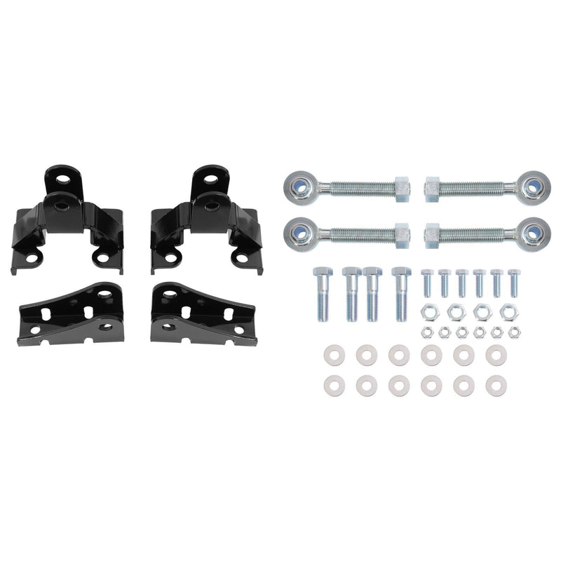 DURAFORCE Steel 86" Traction Tie Bars For Chevy Silverado 2500HD Long Bed Models 2001-2010
