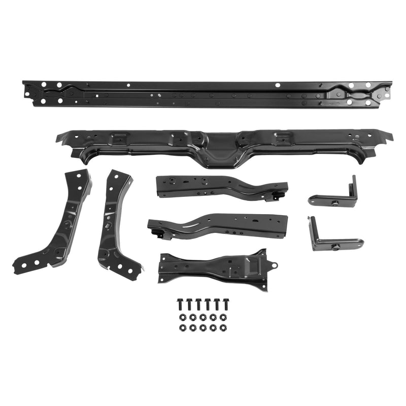 DURAFORCE Black Steel Radiator Support For Nissan Frontier 2015-2019 Xterra 2015 NI1225248