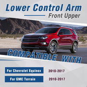 DURAFORCE Front Lower Control Arms for Chevy Equinox GMC Terrain 2.4L/3.0L/3.6L 2010-2017