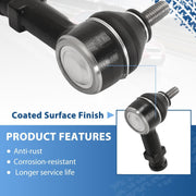 DURAFORCE Front Outer Tie Rod End Links Suspension Set For Ford Focus 06-11 Left & Right