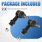 DURAFORCE Front Outer Tie Rod End Links Suspension Set For Ford Focus 06-11 Left & Right