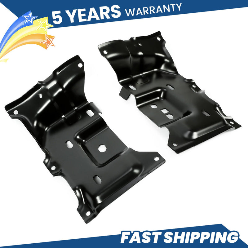 DURAFORCE Front Driver & Passenger Side Bumper Mounting Bracket Fits 2015-2017 Ford F-150