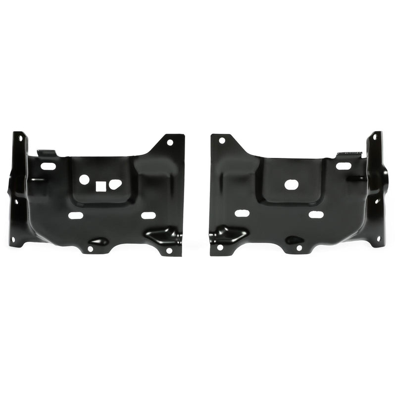 DURAFORCE Front Driver & Passenger Side Bumper Mounting Bracket Fits 2015-2017 Ford F-150