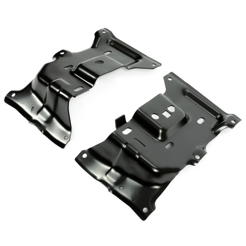 DURAFORCE Front Driver & Passenger Side Bumper Mounting Bracket Fits 2015-2017 Ford F-150