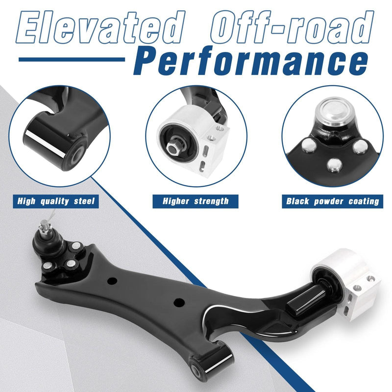 DURAFORCE Passenger Front Lower Control Arm for Chevy Equinox & GMC Terrain 2010-2017 2013