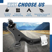 DURAFORCE Passenger Front Lower Control Arm for Chevy Equinox & GMC Terrain 2010-2017 2013