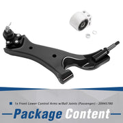 DURAFORCE Passenger Front Lower Control Arm for Chevy Equinox & GMC Terrain 2010-2017 2013