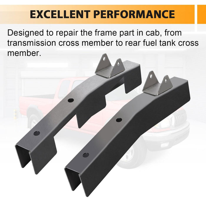 DURAFORCE Mid Frame Rust Repair Kit + Repair Plate for 96-04 Toyota Tacoma Extended Cab