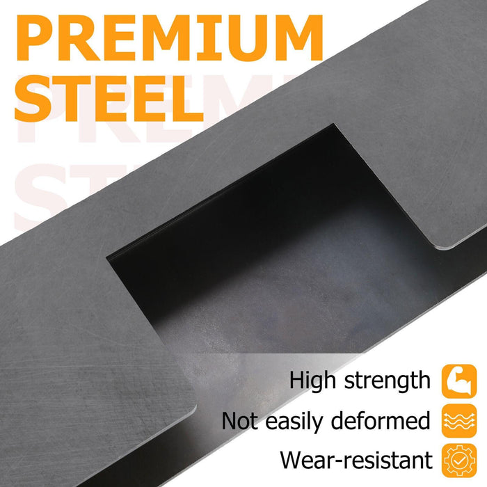 DURAFORCE Mid Frame Rust Repair Kit + Repair Plate for 96-04 Toyota Tacoma Extended Cab