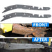 DURAFORCE Mid Frame Rust Repair Kit + Repair Plate for 96-04 Toyota Tacoma Extended Cab