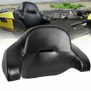 DURAFORCE King Chopped Pack Trunk Wrap-around Backrest Pad For Harley Touring 2014-2025